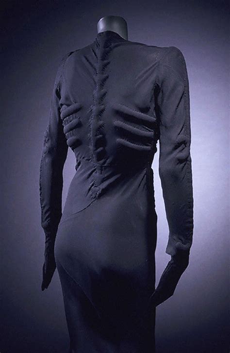 elsa schiaparelli skeleton dress.